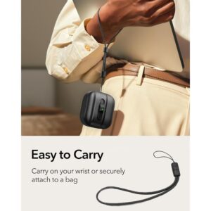 ESR PULSE HALOLOCK MAGSAFE DĖKLAS AIRPODS 4 / 5 JUODAS - Image 3