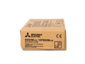 Mitsubishi Electric K65HM-CE / KP65HM-CE 110 mm x 20m Thermorolle High Density Thermal Printer Paper - Image 3