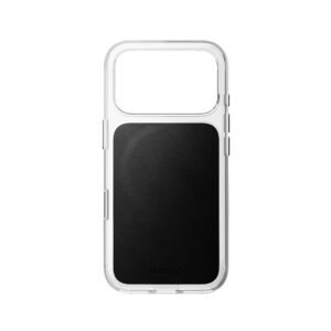 Nomad Clear Leather dėklas, juodas (Horween) - iPhone 18 Pro/17 Pro - Image 11
