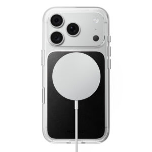 Nomad Clear Leather dėklas, juodas (Horween) - iPhone 18 Pro/17 Pro - Image 3