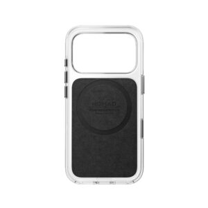 Nomad Clear Leather dėklas, juodas (Horween) - iPhone 18 Pro/17 Pro - Image 8