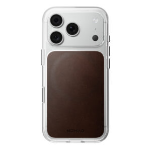 Nomad Clear Leather Case, rustic brown (Horween) - iPhone 18 Pro/17 Pro - Image 2