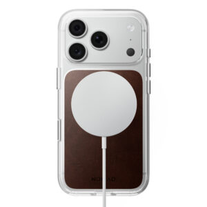 Nomad Clear Leather Case, rustic brown (Horween) - iPhone 18 Pro/17 Pro - Image 3