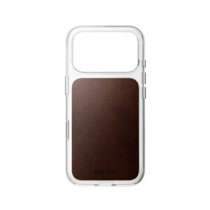 Nomad Clear Leather Case, rustic brown (Horween) - iPhone 18 Pro/17 Pro - Image 7