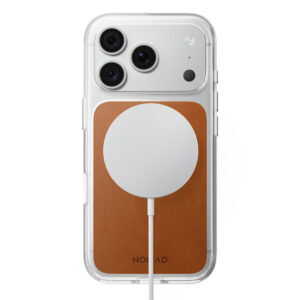 Nomad skaidrus odinis dėklas, balno ruda (Horween) - iPhone 18 Pro/17 Pro - Image 3