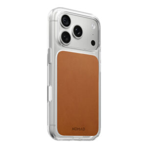 Nomad skaidrus odinis dėklas, balno ruda (Horween) - iPhone 18 Pro/17 Pro - Image 4