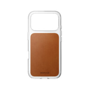 Nomad skaidrus odinis dėklas, balno ruda (Horween) - iPhone 18 Pro/17 Pro - Image 7