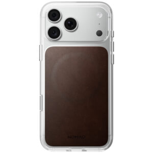 Nomad Clear odinis dėklas, rustic brown (Horween) - iPhone 18 Pro Max/17 Pro Max - Image 2