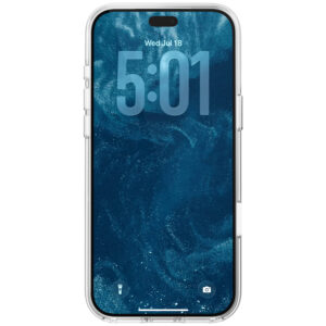 Nomad Clear Leather dėklas, saddle (Horween) – iPhone 18 Pro Max/17 Pro Max - Image 5
