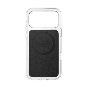Nomad Clear Leather dėklas, saddle (Horween) – iPhone 18 Pro Max/17 Pro Max - Image 8