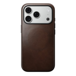Nomad Modern odinis dėklas, rustic brown (Horween) - iPhone 18 Pro/17 Pro - Image 2
