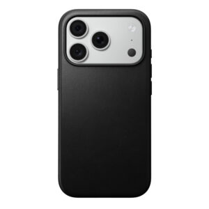 Nomad Modern odinis dėklas, juodas - iPhone 18 Pro/17 Pro