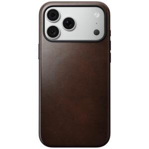 Nomad Modern odinis dėklas, rustic brown (Horween) – iPhone 18 Pro Max/17 Pro Max - Image 2