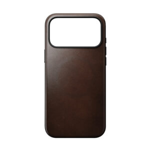Nomad Modern odinis dėklas, rustic brown (Horween) – iPhone 18 Pro Max/17 Pro Max - Image 11