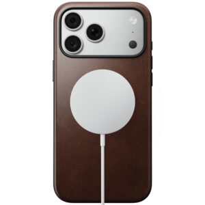 Nomad Modern odinis dėklas, rustic brown (Horween) – iPhone 18 Pro Max/17 Pro Max - Image 3