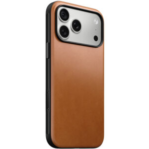 Nomad Modern odinis dėklas, balno ruda (Horween) - iPhone 18 Pro Max/17 Pro Max - Image 4