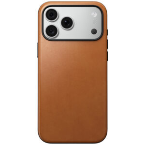 Nomad Modern odinis dėklas, balno ruda (Horween) - iPhone 18 Pro Max/17 Pro Max