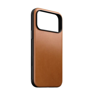 Nomad Modern odinis dėklas, balno ruda (Horween) - iPhone 18 Pro Max/17 Pro Max - Image 9
