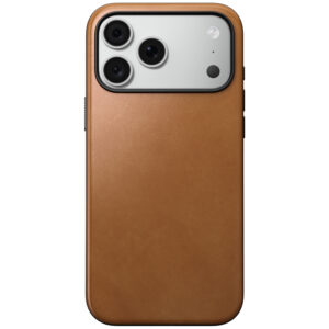 Nomad Modern odinis dėklas, angliškas įdegis - iPhone 18 Pro Max/17 Pro Max