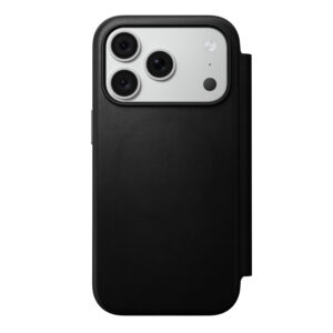 Nomad Modern odinis dėklas-knygelė, juodas - iPhone 18 Pro/17 Pro - Image 2