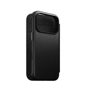Nomad Modern odinis dėklas-knygelė, juodas - iPhone 18 Pro/17 Pro - Image 8