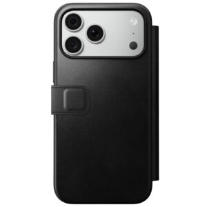 Nomad Modern Leather Folio, juodas (Horween) – iPhone 18 Pro Max/17 Pro Max - Image 4