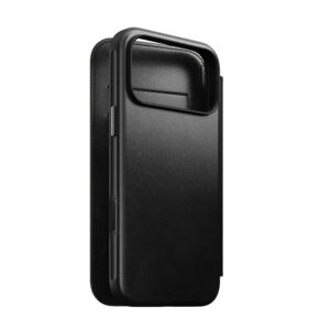 Nomad Modern Leather Folio, juodas (Horween) – iPhone 18 Pro Max/17 Pro Max - Image 9