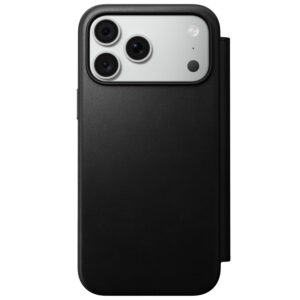 Nomad Modern Leather Folio, black - iPhone 18 Pro Max/17 Pro Max