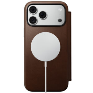 Nomad Modern Leather Folio, ruda - iPhone 18 Pro Max/17 Pro Max - Image 2