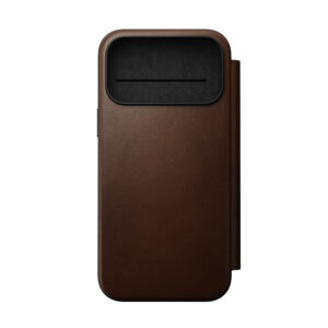 Nomad Modern Leather Folio, ruda - iPhone 18 Pro Max/17 Pro Max - Image 11