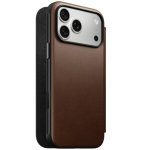 Nomad Modern Leather Folio, ruda - iPhone 18 Pro Max/17 Pro Max - Image 3