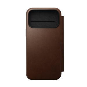 Nomad Modern Leather Folio, ruda - iPhone 18 Pro Max/17 Pro Max - Image 7