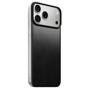 Nomad Magnetic odinis galinis dangtelis, juodas (Horween), Magsafe - iPhone 18 Pro Max/17 Pro Max - Image 4