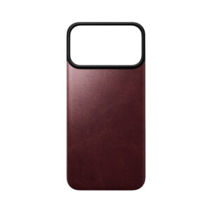 Nomad magnetinis odinis dėklas, bordo (Horween), Magsafe – iPhone 18 Pro Max/17 Pro Max - Image 5