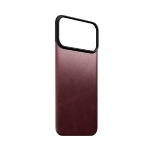 Nomad magnetinis odinis dėklas, bordo (Horween), Magsafe – iPhone 18 Pro Max/17 Pro Max - Image 7
