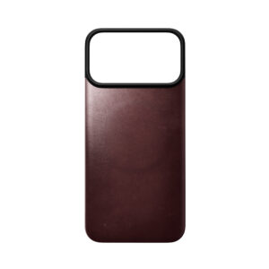 Nomad magnetinis odinis dėklas, bordo (Horween), Magsafe – iPhone 18 Pro Max/17 Pro Max - Image 8