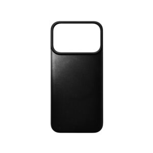 Nomad Magnetic Leather Back, juodas (Horween), Magsafe - iPhone 18 Pro/17 Pro - Image 8