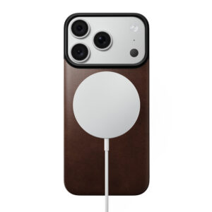 Nomad Magnetic odinis galinis dangtelis, rustic brown (Horween), Magsafe - iPhone 18 Pro/17 Pro - Image 3