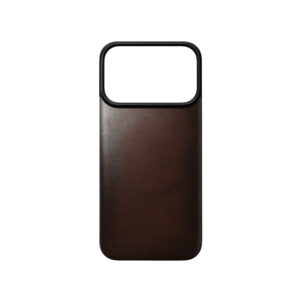 Nomad Magnetic odinis galinis dangtelis, rustic brown (Horween), Magsafe - iPhone 18 Pro/17 Pro - Image 8
