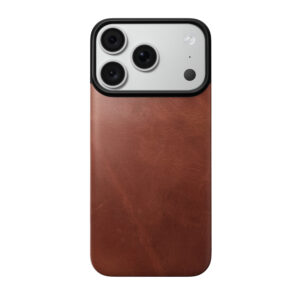 Nomad Magnetic Leather Back, olde dublin (Horween), Magsafe – iPhone 18 Pro/17 Pro - Image 3