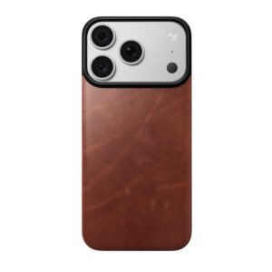 Nomad Magnetic Leather Back, olde dublin (Horween), Magsafe – iPhone 18 Pro/17 Pro - Image 4