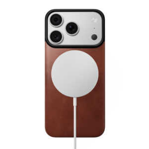 Nomad Magnetic Leather Back, olde dublin (Horween), Magsafe – iPhone 18 Pro/17 Pro - Image 5
