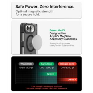 Spigen ULTRA HYBRID PRO MagSafe iPhone DUO FROST BLACK - Image 11