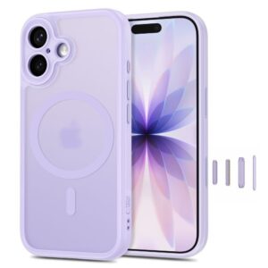 Tech-Protect MAGPEAK MagSafe CC iPhone 17 MATINIS LEVANDŲ SPALVOS