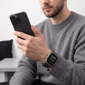 Tech-Protect ICONBAND PRO WATCH 8 / 9 / 10 / 11 / 12 / SE / ULTRA (44 / 45 / 46 / 49 MM) ANTRACITO PILKA - Image 4