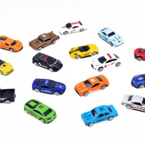 Lietų žaislinių automobilių rinkinys, 16 metalinių automobilių ZA3072 - Image 2