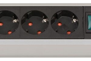 Brennenstuhl 1391030200 elektros tinklo ilgintuvas 3 m 12 AC išvestis(ys / čių) Vidaus Juoda, Sidabras - Image 2