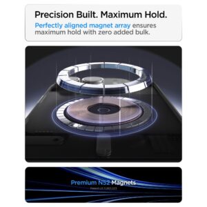Spigen SLIM ARMOR PRO S MagSafe iPhone DUO JUODAS - Image 14