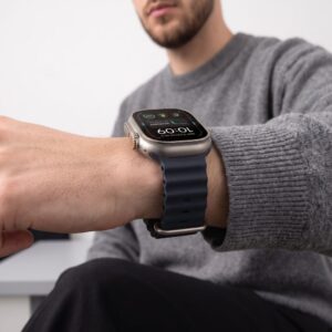 Tech-Protect ICONBAND PRO WATCH 8 / 9 / 10 / 11 / 12 / SE / ULTRA (44 / 45 / 46 / 49 MM) ANTRACITO PILKA - Image 6