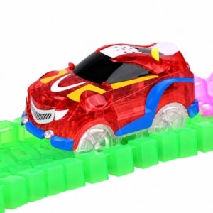 „Fluo“ lenktynių trasa su nuotoliniu būdu valdomu automobiliu 656 cm su garsu ZA3309 - Image 8